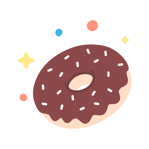 donut Victoruler Flat Icône