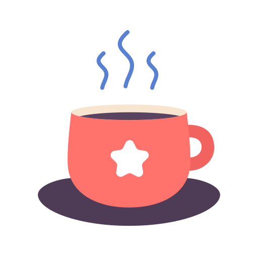 Caffeine Victoruler Flat icon