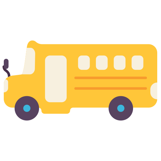 Bus Victoruler Flat icon