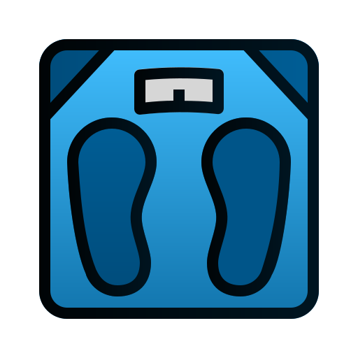 Weigh scale Andinur Lineal Color Gradient icon