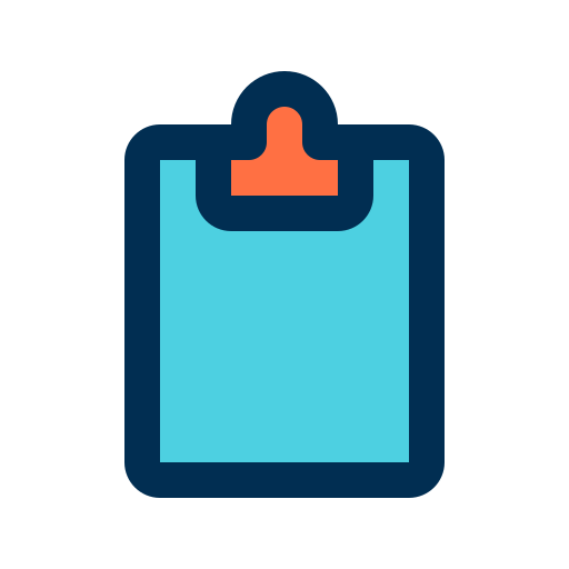 Clipboard bqlqn Lineal Color icon