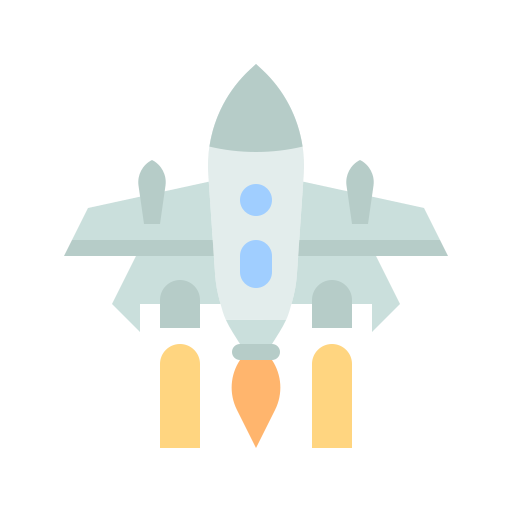 navicella spaziale bqlqn Flat icona