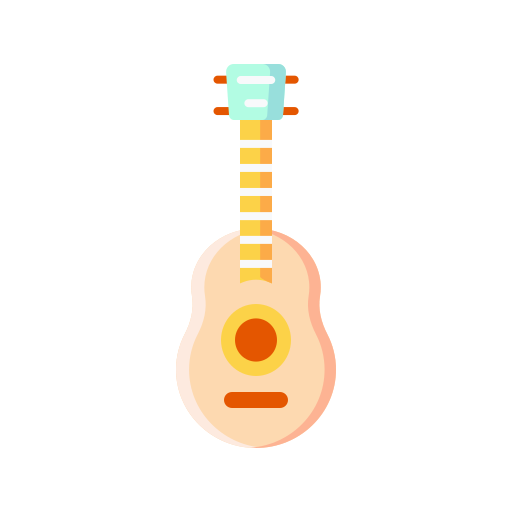ukulele bqlqn Flat icon