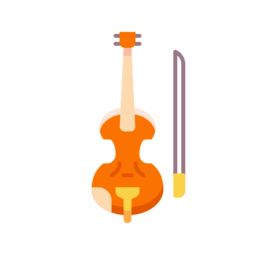 violon bqlqn Flat Icône