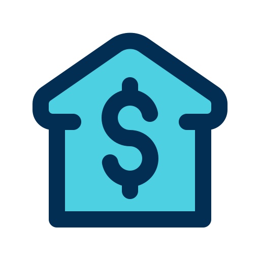 Mortgage bqlqn Lineal Color icon