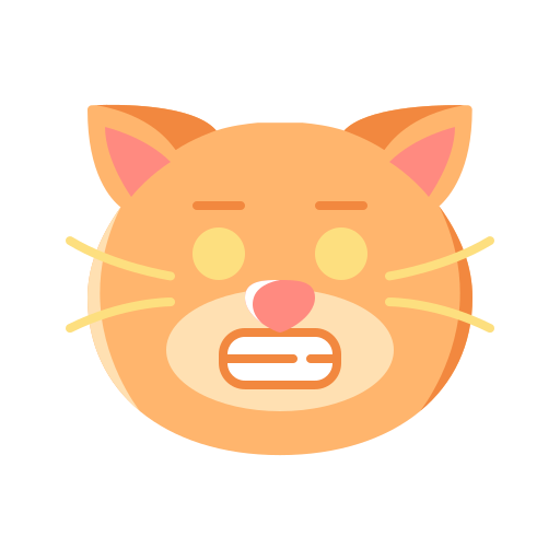 Cat bqlqn Flat icon