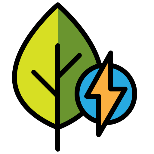 zielona energia Toempong Lineal color ikona