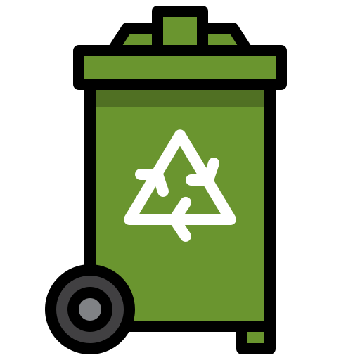 Recycling bin Toempong Lineal color icon