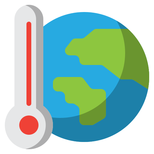 Global warming Toempong Flat icon