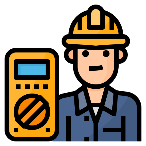 Electrician Aphiradee (monkik) Lineal Color icon