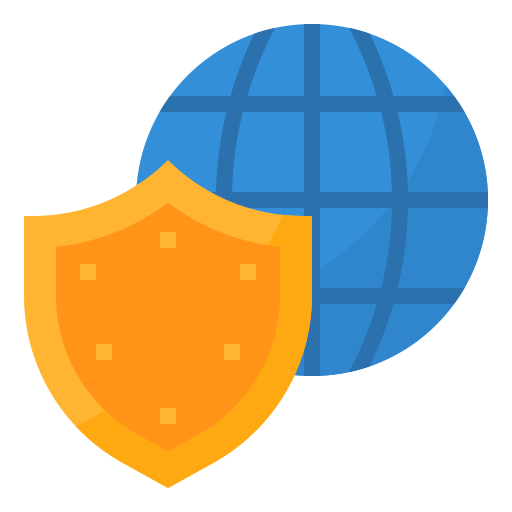 seguridad de internet Aphiradee (monkik) Flat icono