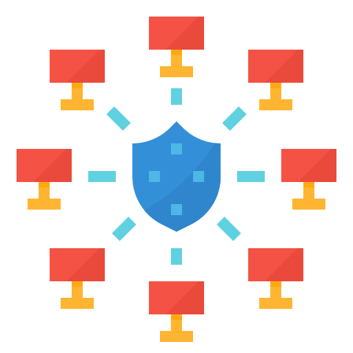 Network Aphiradee (monkik) Flat icon