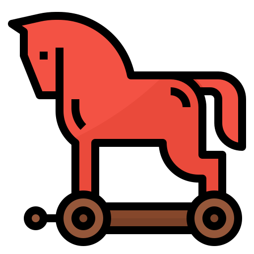 Trojan horse Aphiradee (monkik) Lineal Color icon