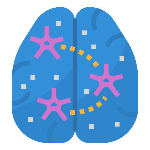 Brain Aphiradee (monkik) Flat icon