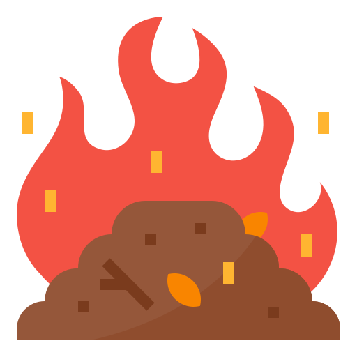 Fire Aphiradee (monkik) Flat icon