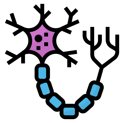 뉴런 Aphiradee (monkik) Lineal Color icon