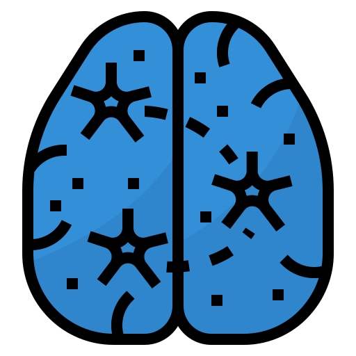cervello Aphiradee (monkik) Lineal Color icona