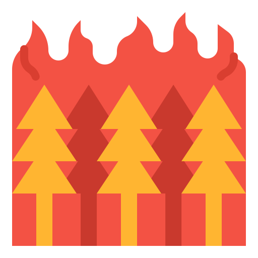 Fire Aphiradee (monkik) Flat icon