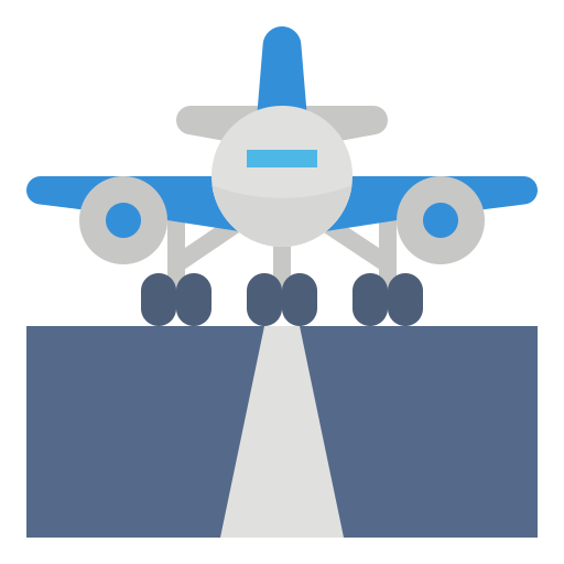 samolot Aphiradee (monkik) Flat ikona