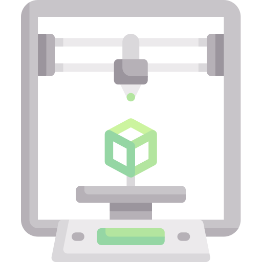3d printer Special Flat icon