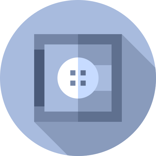 安全 Flat Circular Flat icon