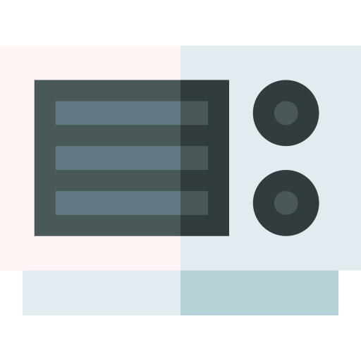 Microonda Basic Straight Flat icono