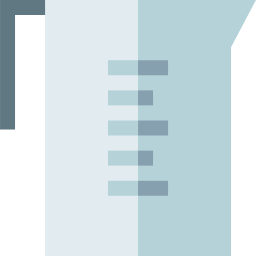 Vaso medidor Basic Straight Flat icono