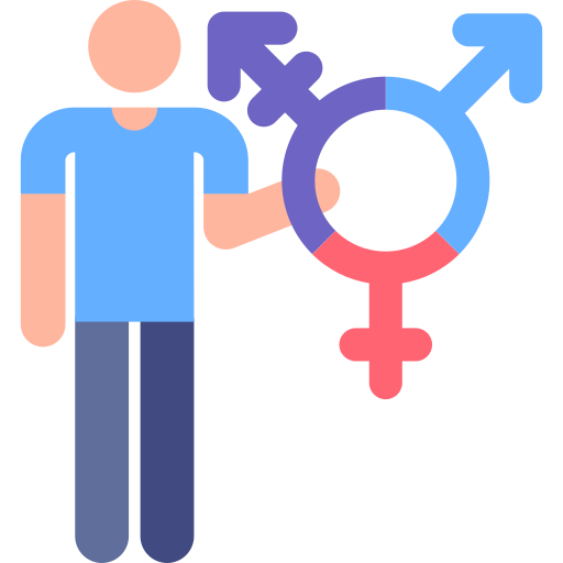 gender identiteit Pictograms Colour icoon