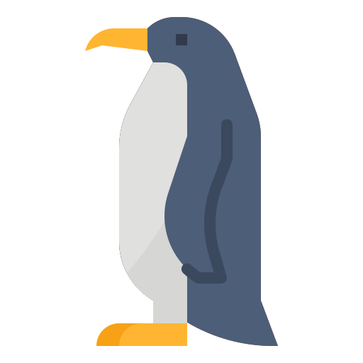 pinguin Aphiradee (monkik) Flat icon