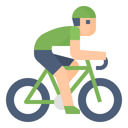 radfahrer Aphiradee (monkik) Flat icon