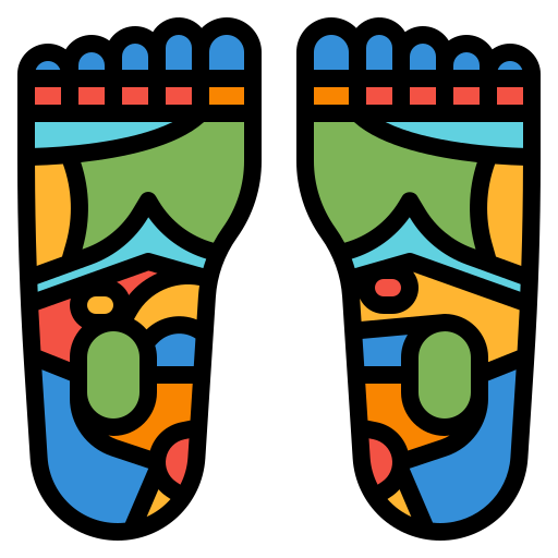 침 요법 Aphiradee (monkik) Lineal Color icon