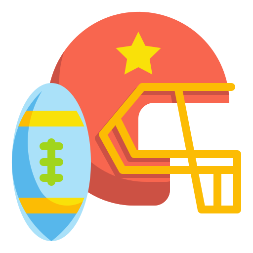 American football Wanicon Flat icon
