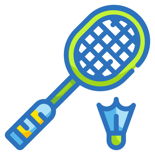 Badminton Wanicon Lineal Color icon