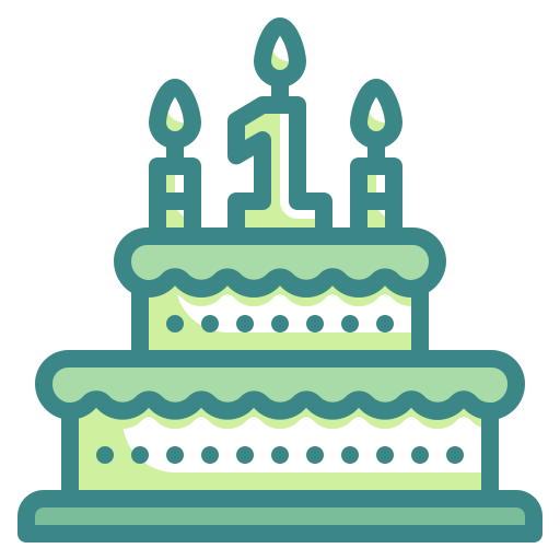 cumpleaños Wanicon Two Tone icono
