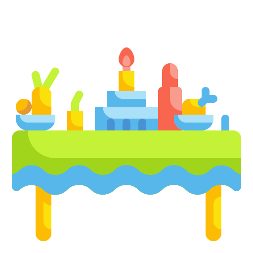 Birthday party Wanicon Flat icon