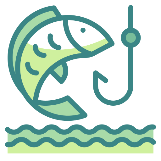 Fishing Wanicon Two Tone icon