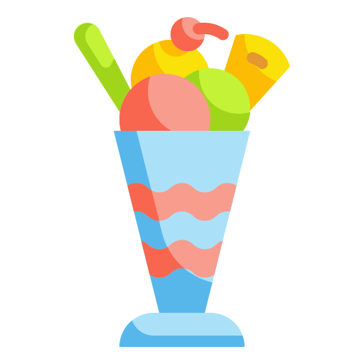 Мороженое Wanicon Flat иконка