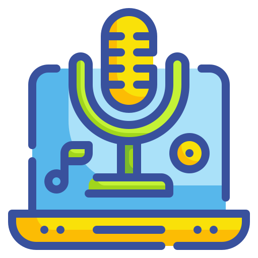 mikrofon Wanicon Lineal Color ikona