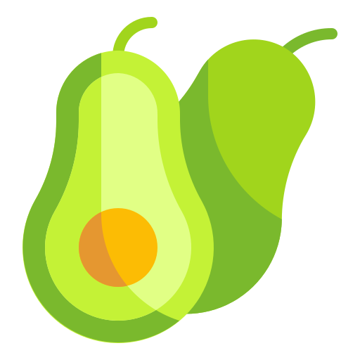 avocado Wanicon Flat icoon