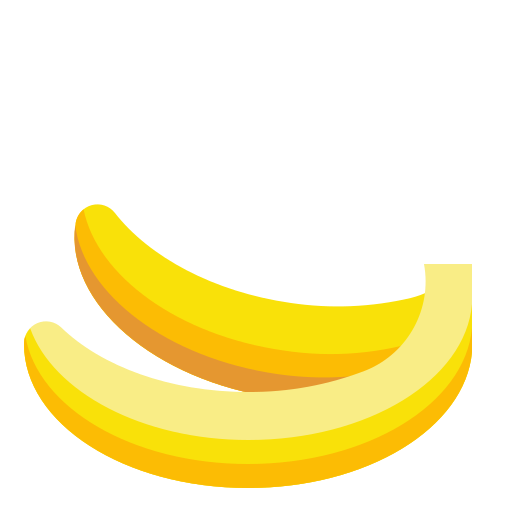 banana Wanicon Flat icona