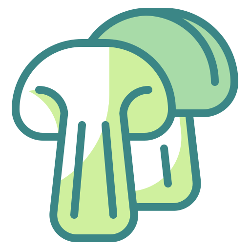 Mushroom Wanicon Two Tone icon