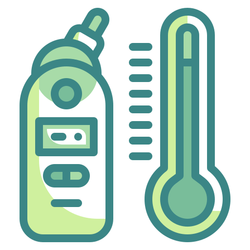 Thermometer Wanicon Two Tone icon