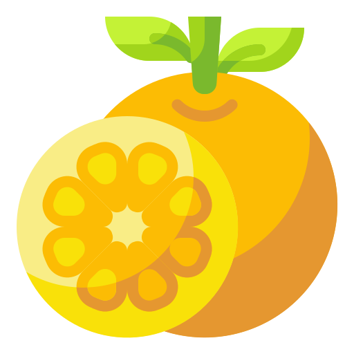 orange Wanicon Flat icon