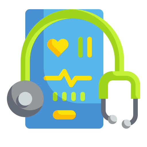 聴診器 Wanicon Flat icon
