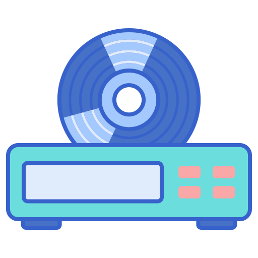 cd-player Flaticons Lineal Color icon