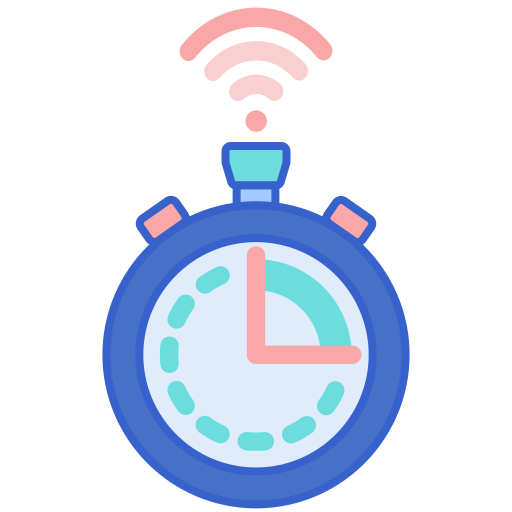 Timer Flaticons Lineal Color icon