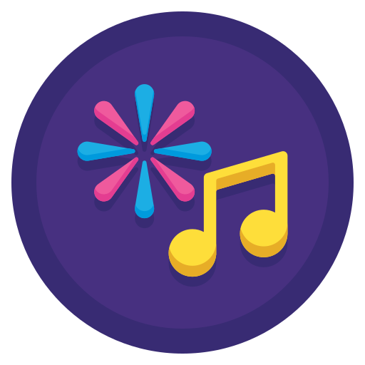 Music Flaticons Flat Circular icon