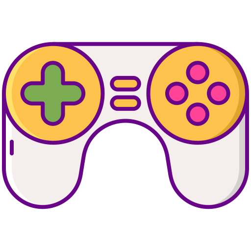 une manette Flaticons Lineal Color Icône
