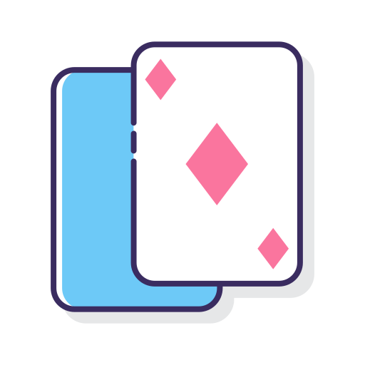 Póker Flaticons Lineal Color icono
