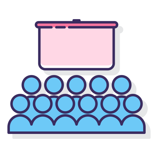 General session Flaticons Lineal Color icon